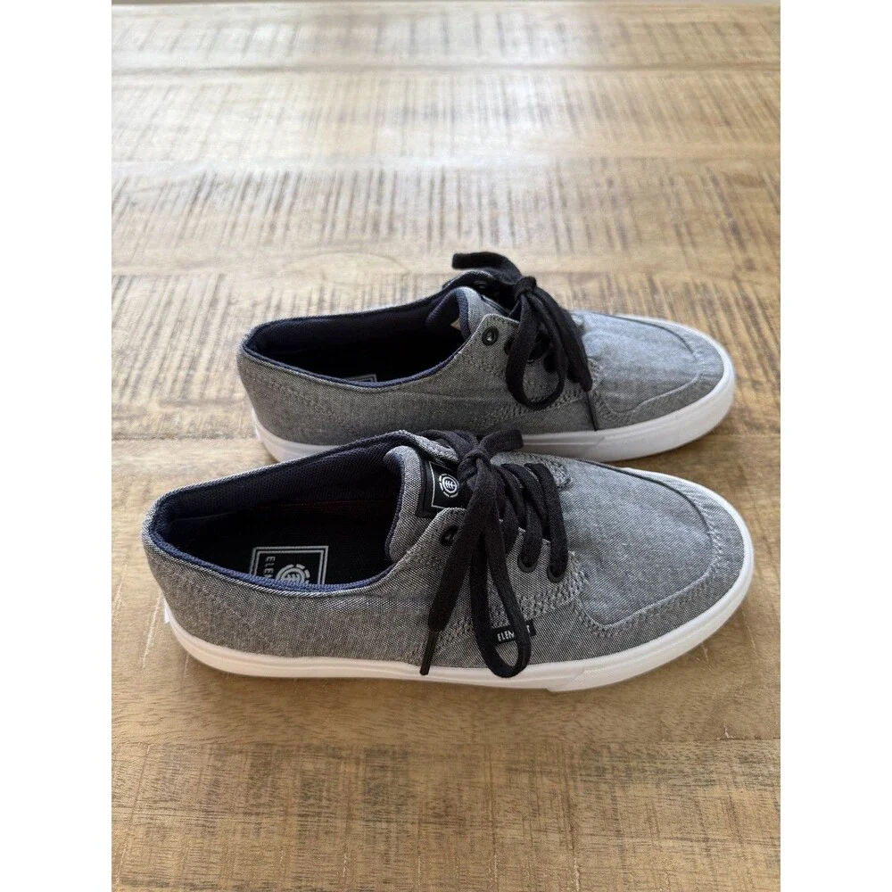Element Boys‎ Gray Denim Shoes Size 4M